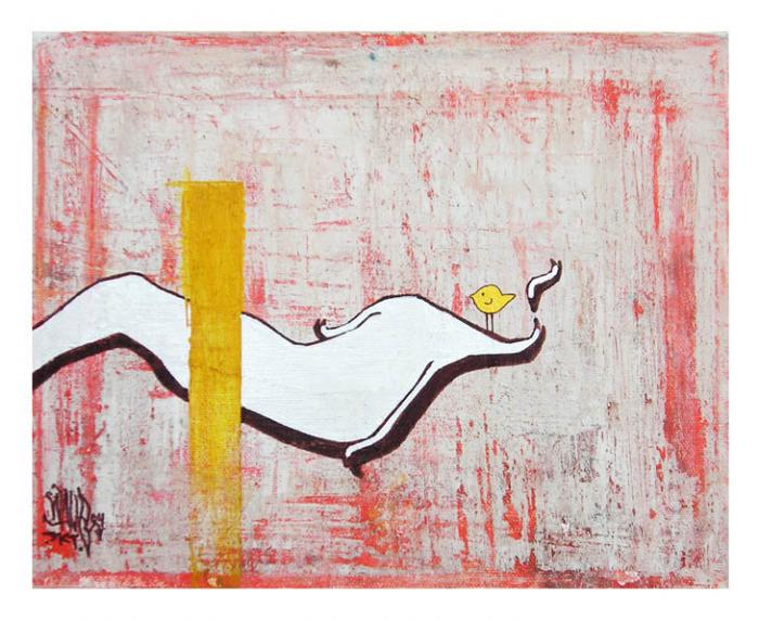 Bird, Typographic Redistribution, 2004