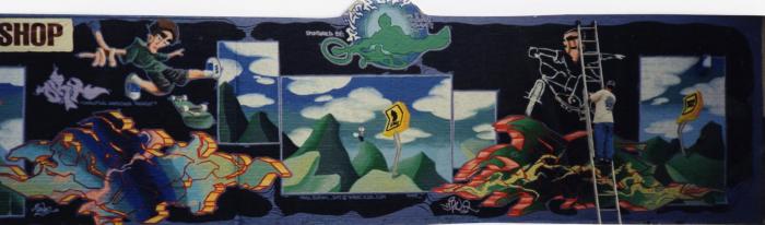 Graffiti piece g-03
