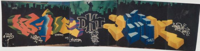 Graffiti piece g-16