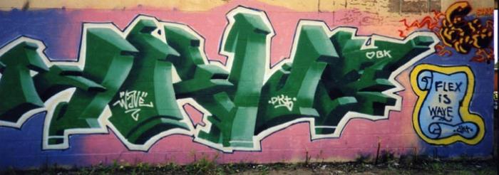 Graffiti piece g-27