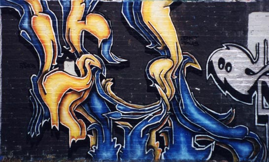 Graffiti piece g-33