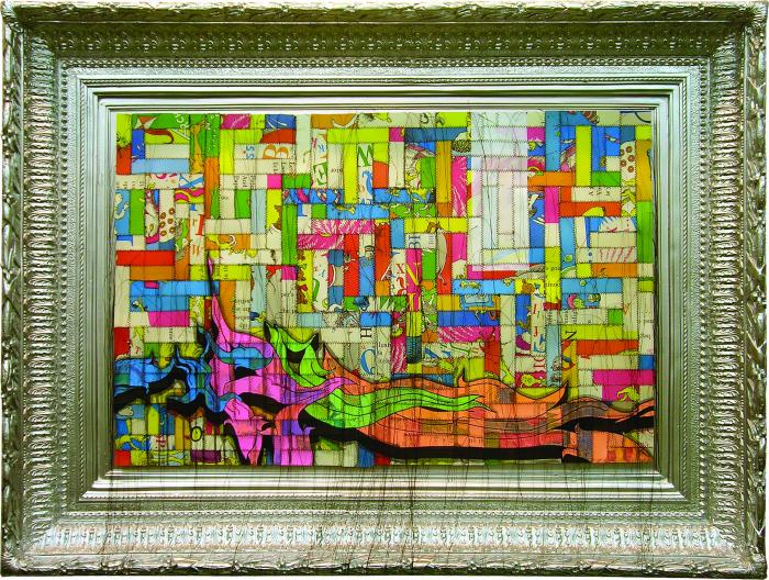 in color Violaceo Porporino, The Bourgeois Diagnostic, 2008