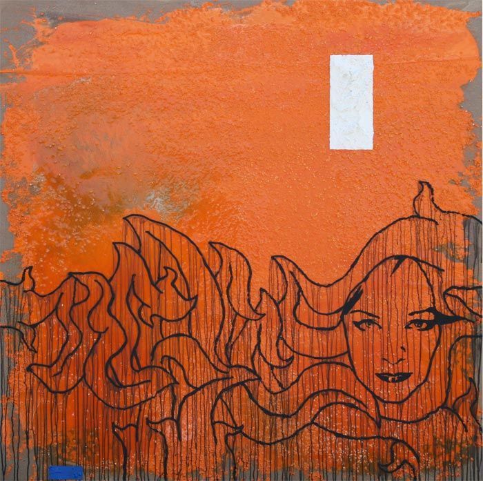 Orange, God’s Hands, 2008